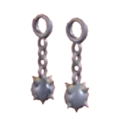 Ball and Chain Earrings
