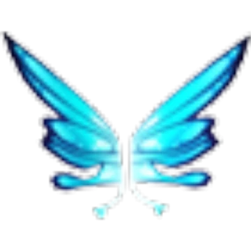 Blue Butterfly Wings