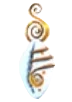 Cowry Shell Clip