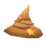 Eco Brown Earth-Wizard Hat