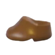 Eco Brown Wooden Clogs