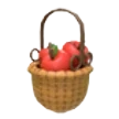 Eco Red Apple Basket Hat