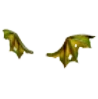 Halloween Green Zombie Bat Wings
