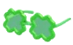 Lucky Clover Glasses