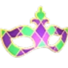 Purple Masquerade Mask
