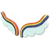 Rainbow Cloud Wings