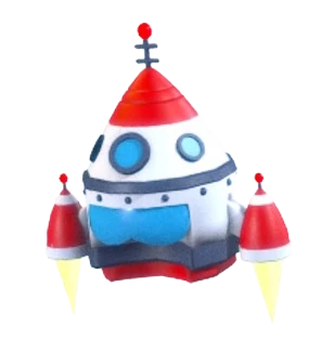 Rocket Ship Hat