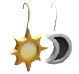 Sun & Moon Earrings