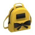 Yellow Designer Backpack