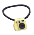 Yellow Instant Camera