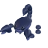 Halloween Blue Scorpion