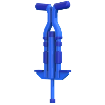 Blue Pogostick