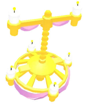 Chandelier Pogo Stick