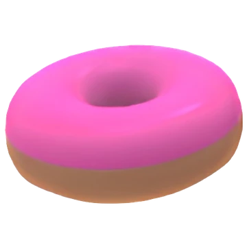 Donut Throw Toy
