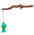 Fish on a Stick Chew Toy