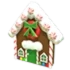Gingerbread House Throw Toy