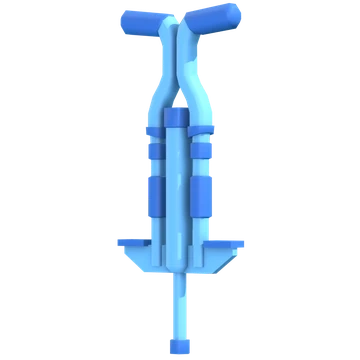 Light Blue Pogostick