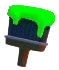 Neon Leaf Pet Paint