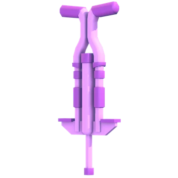 Pink Pogostick