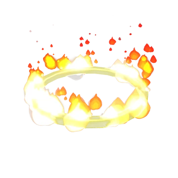 Ring of Fire Throwing Disc
