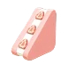 Strawberry Sandwich Chew Toy