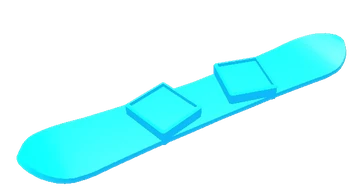 Blue Snowboard
