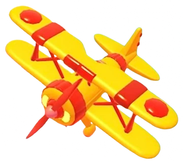 Gummy Biplane