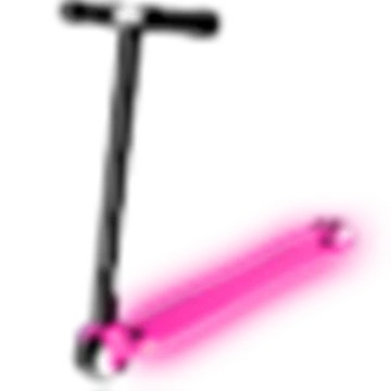 Neon Pink Scooter