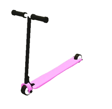 Pink Scooter