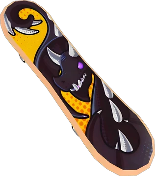 Shadow Dragon Skateboard
