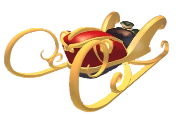 Stocked Santa Sleigh