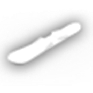 White Neon Snowboard